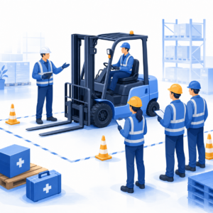 Abilitazione carrello semovente industriale - 17 GIUGNO - 18 GIUGNO (12 ore) 17 giugno 9:00-13:00, 14:00-18:00 - 18 giugno 2026 8:30 - 12:30